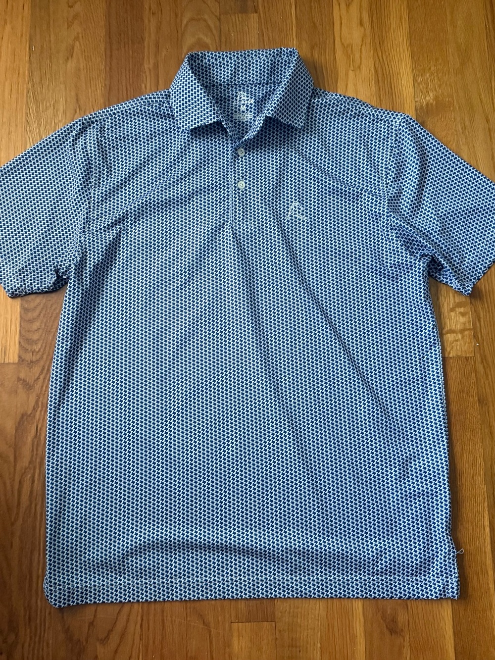 Rhoback Don’t Mess With Texas Performance Polo Shirt Men’s Medium White
